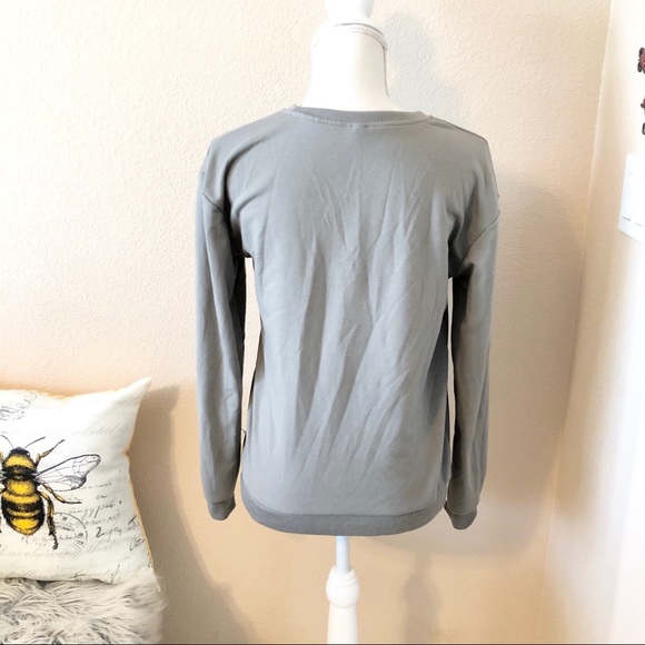 3/30 vintage gray malibu sweater pullover small - Picture 3 of 4